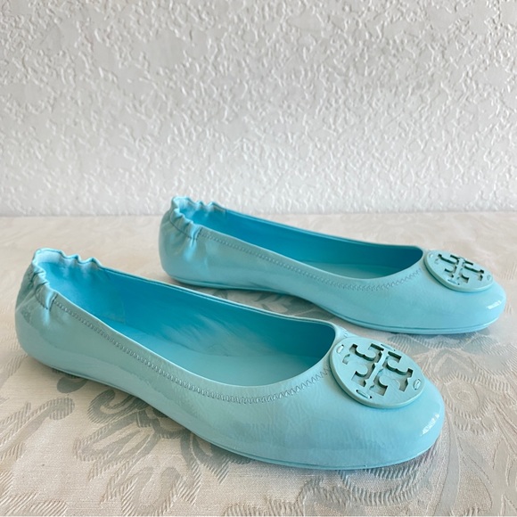 Tory Burch Blue Minnie Travel Ballet - Picture 5 of 15